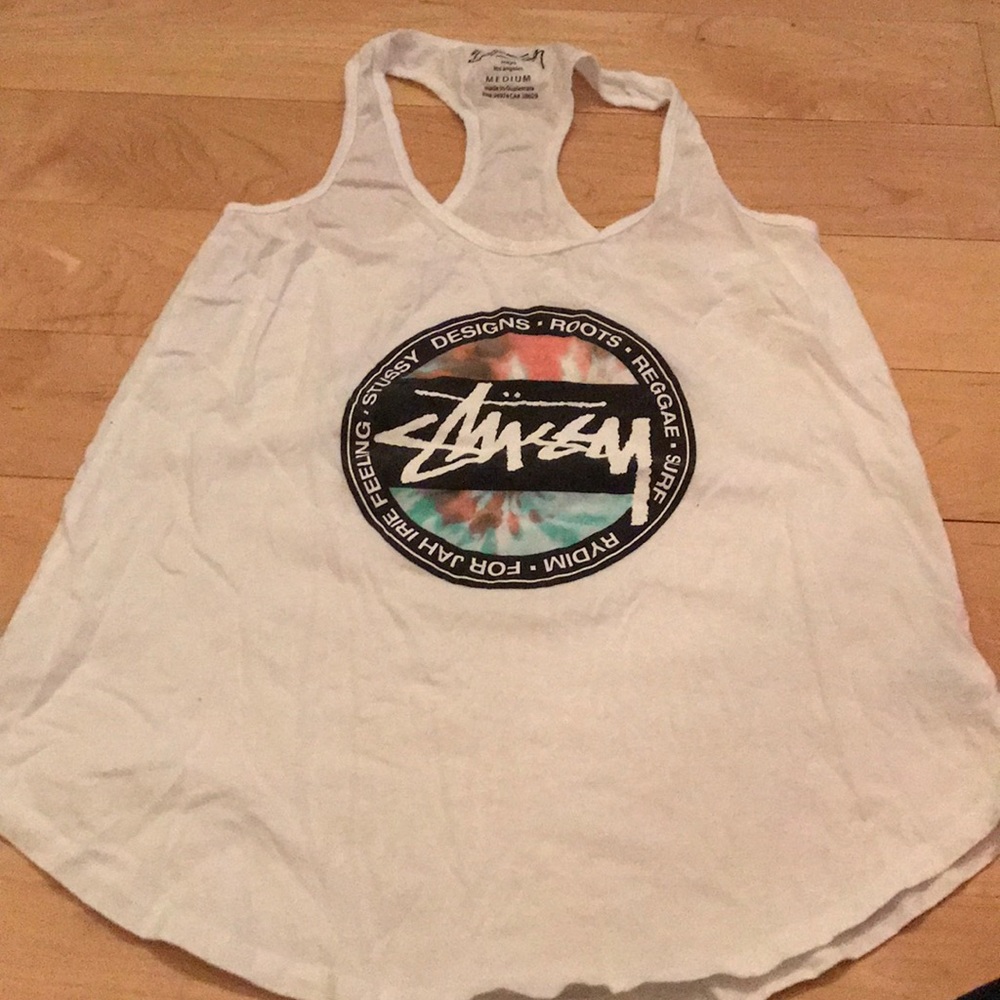 Razorback Stussy tank top